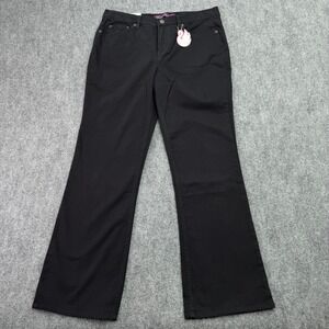 Gloria Vanderbilt Jeans Womens 12 Short (34x30) Black Gisselle Bootcut Stretch
